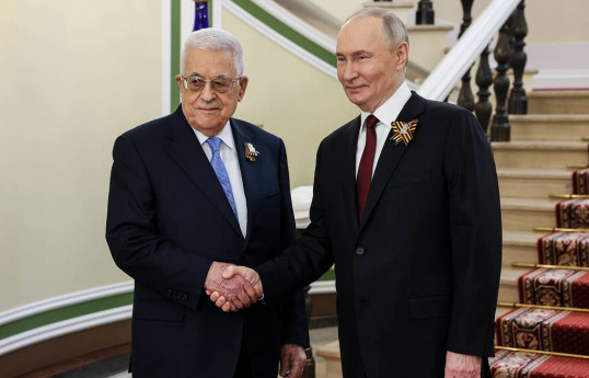 Palestinian president arrives in Moscow for meeting with Putin on January 22