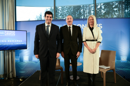 President Ilham Aliyev attended “Azerbaijan Executive Breakfast” event in Davos