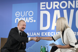 President Ilham Aliyev attended “Azerbaijan Executive Breakfast” event in Davos