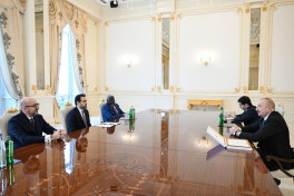 President Ilham Aliyev received delegation of the Zayed Award for Human Fraternity