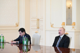 President Ilham Aliyev received delegation of the Zayed Award for Human Fraternity
