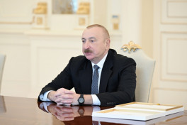 President Ilham Aliyev received delegation of the Zayed Award for Human Fraternity