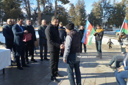 Azerbaijan relocates first group of residents to Khankendi city, families receive house keys -PHOTO -UPDATED - 1  -VIDEO 