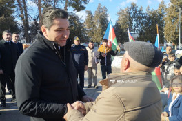 Azerbaijan relocates first group of residents to Khankendi city, families receive house keys -PHOTO -UPDATED - 1  -VIDEO 