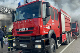 Fire at commercial property on Ziya Bunyadov Avenue in Baku fully extinguished -PHOTO -VIDEO 