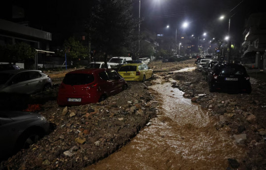 Two dead as rainstorm pound Greece