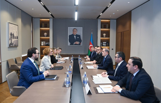 Azerbaijani FM discusses normalization process with Armenia with NATO Deputy Secretary General