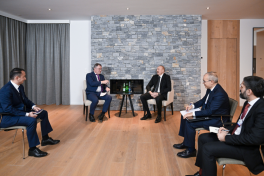 President Ilham Aliyev met with Chief Executive Officer of Vitol in Davos