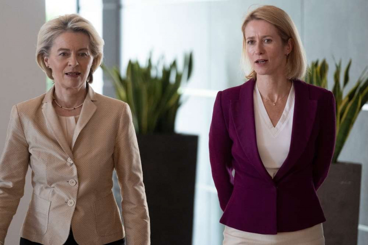 European Commission President Ursula von der Leyen  and Chief of European diplomacy Kaja Kallas