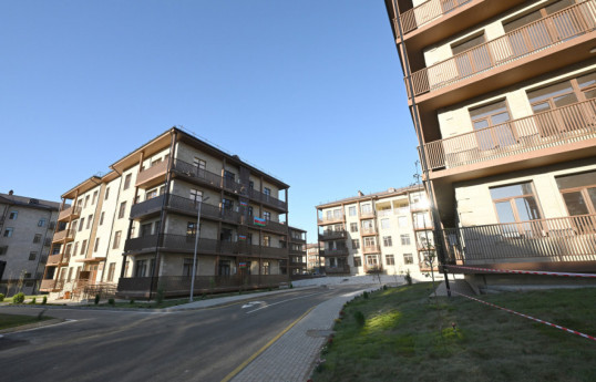 663 families return to Azerbaijan's Jabrayil as housing infrastructure restored
