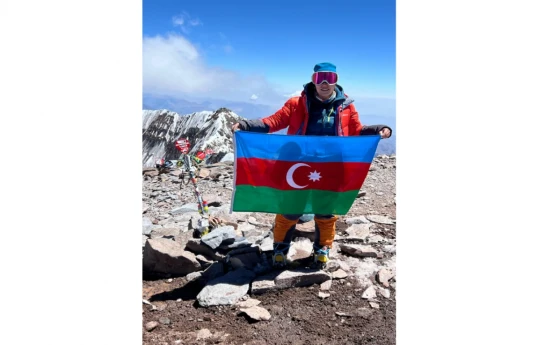 Azerbaijan’s MES rescuer reaches Aconcagua summit -PHOTO 