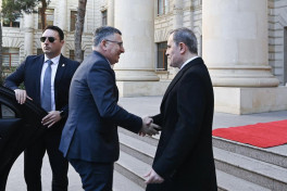 Azerbaijan’s FM Jeyhun Bayramov met with Israeli FM Gideon Sa’ar-UPDATED -1 