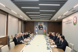 Azerbaijan’s FM Jeyhun Bayramov met with Israeli FM Gideon Sa’ar-UPDATED -1 