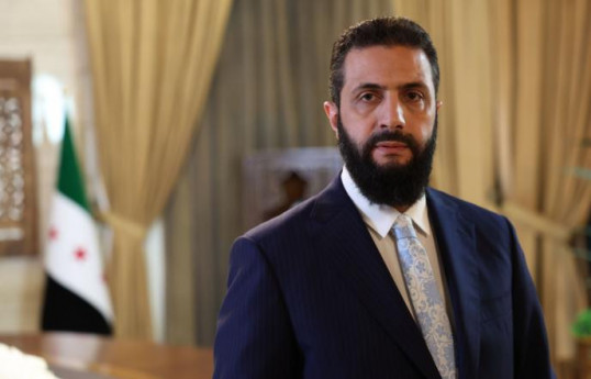 Syria's leader Ahmed al-Sharaa