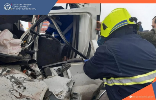 15 cars collide in Armenia, several injured
