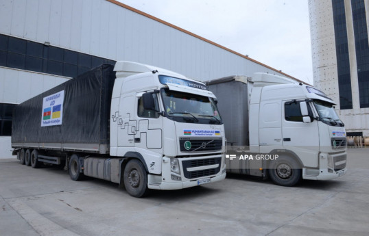 Azerbaijan sends next batch of humanitarian aid to Ukraine-PHOTO 