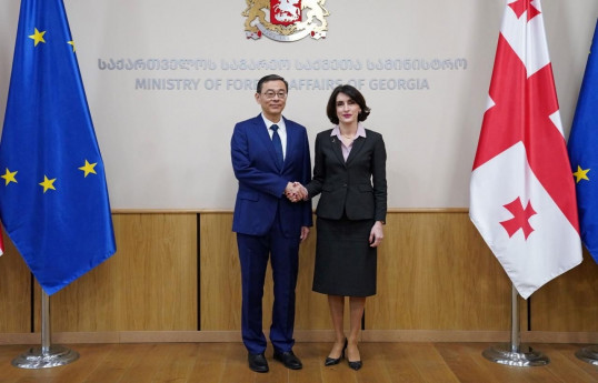 Georgian FM meets with Chinese Ambassador