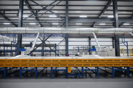 President Ilham Aliyev attended opening of mirror sheet production plant in Sumgayit Industrial Park