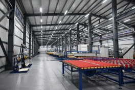 President Ilham Aliyev attended opening of mirror sheet production plant in Sumgayit Industrial Park