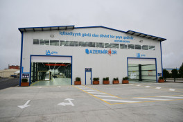 President Ilham Aliyev attended opening of mirror sheet production plant in Sumgayit Industrial Park