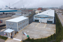 President Ilham Aliyev attended opening of mirror sheet production plant in Sumgayit Industrial Park