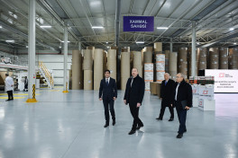 Cardboard and box packaging production facility inaugurated in Sumgayit Industrial Park-PHOTO 