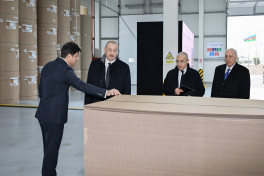 Cardboard and box packaging production facility inaugurated in Sumgayit Industrial Park-PHOTO 