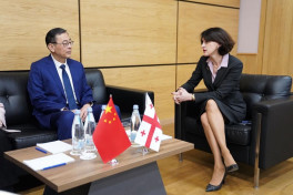 Georgian FM meets with Chinese Ambassador