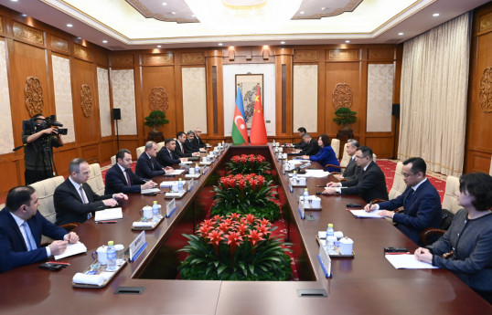 Azerbaijani FM discusses regional, international issues with Chinese FM-UPDATED 