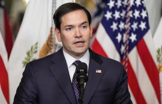 US Secretary of State and National Security Advisor to the President Marco Rubio