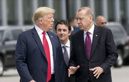 Donald Trump, US President and Recep Tayyip Erdoğan, Turkish President