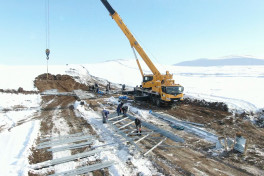 Azerbaijan begins construction of Zangezur power transmission line