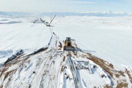 Azerbaijan begins construction of Zangezur power transmission line