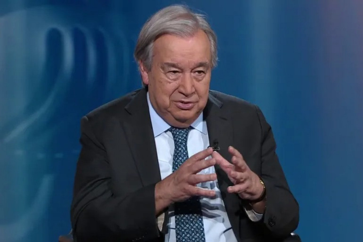 United Nations Secretary-General Antonio Guterres