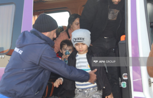 Azerbaijan sends another relocation convoy to Hasanriz village of Aghdara, families receive their house keys -PHOTO -UPDATED - 1 