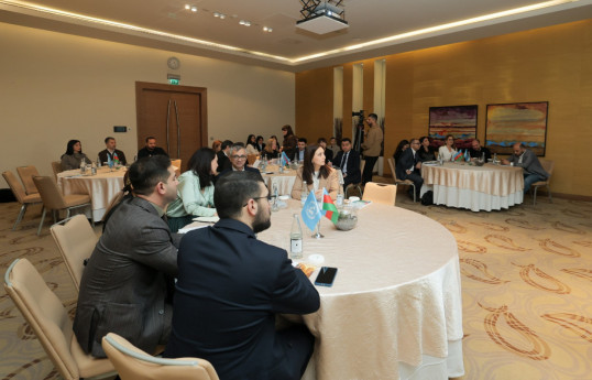 Media representatives briefed on WUF13-PHOTO 