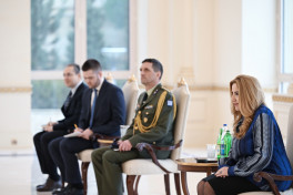 President Ilham Aliyev accepted credentials of Greece's newly appointed ambassador -UPDATED 