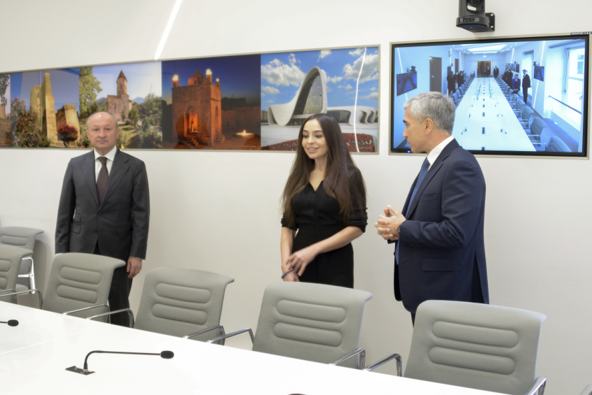 Leyla Aliyeva visits “Azerbaijan Room” at UN Geneva Office