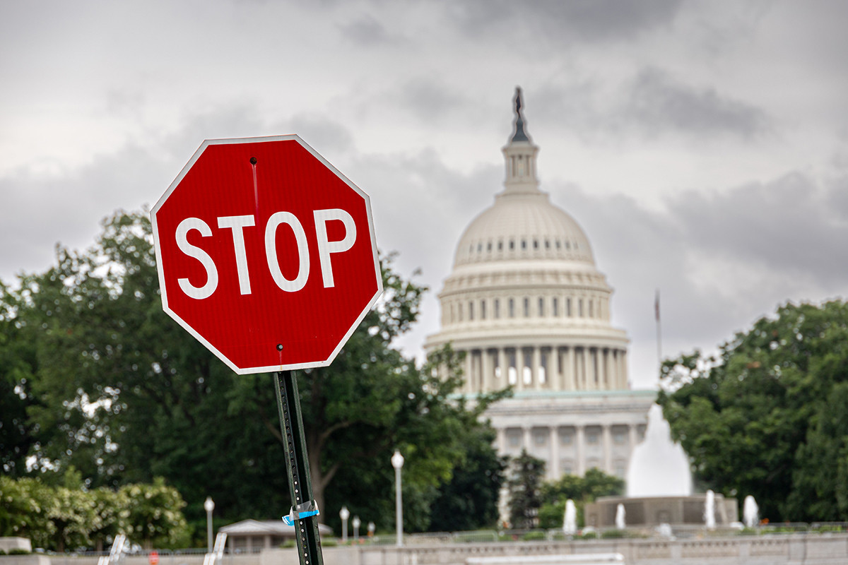 US government has announced a partial shutdown