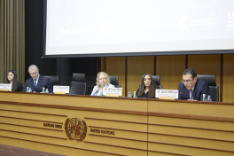 Leyla Aliyeva attends discussions on environmental problems of Caspian Sea in Geneva