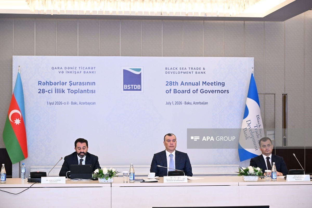 Black Sea Trade and Development Bank Annual Meeting begins in Baku - PHOTO 
