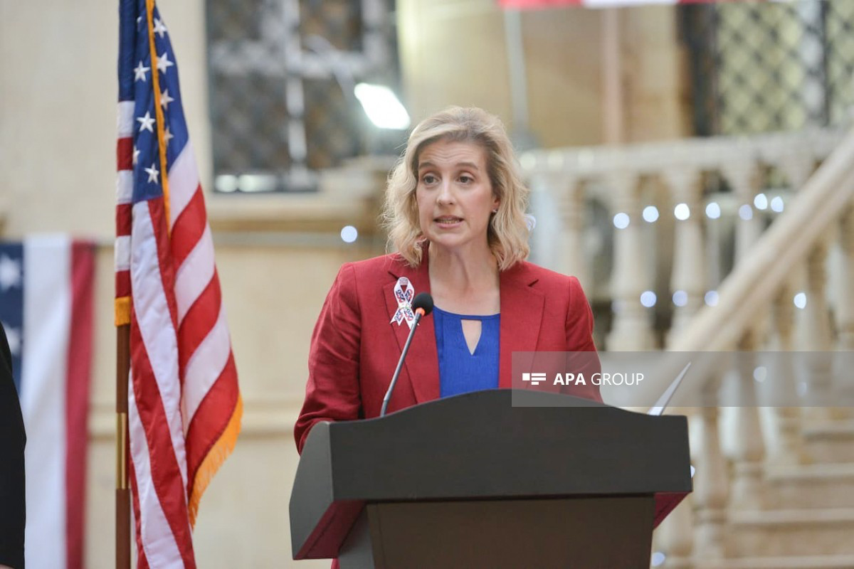 Amy Carlon: Azerbaijan and United States continue to work together today for a more connected, more prosperous, and more secure future-<span class="red_color">PHOTO