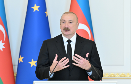 President of Azerbaijan Ilham Aliyev