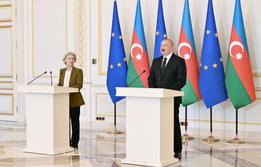 President Ilham Aliyev: We have a very active phase of relationship between European Commission and Azerbaijan