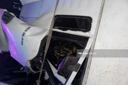 Fuel tanker truck and locomotive collusion in Azerbaijan leaves one injured -PHOTO -VIDEO 
