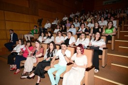 Leyla Aliyeva attends memorial event “One of Them: Emil”