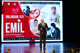 Leyla Aliyeva attends memorial event “One of Them: Emil”