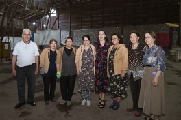 Leyla Aliyeva visits Azeripek OJSC
