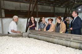 Leyla Aliyeva visits Azeripek OJSC