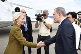 President of European Commission arrives in Azerbaijan-PHOTO 